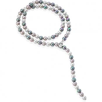 Collar de plata Majorica con perlas de 10mm