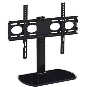TTAP PED44S Swivel Tabletop TV Stand with Bracket - Black