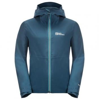 Jack Wolfskin Kids JWP Softshell Rain Jacket Dark Sea 128 cm