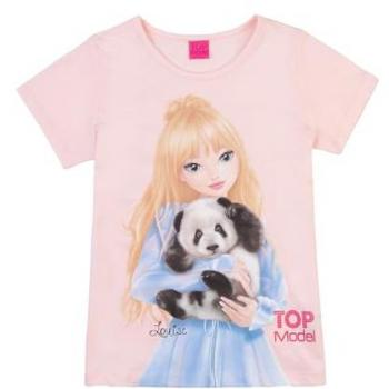 TOPModel T-Shirt Louise Panda pink dogwood