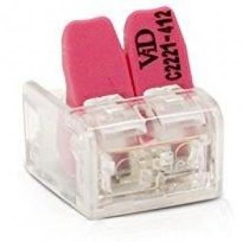 Pink 5-Piece Automatic Connector Set - Vision-EL 77203, 2 Wires x