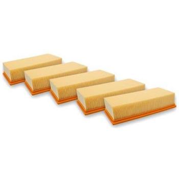 Filtri Piatta VHBW 5 pezzi – Aspirapolvere Umido/Secco