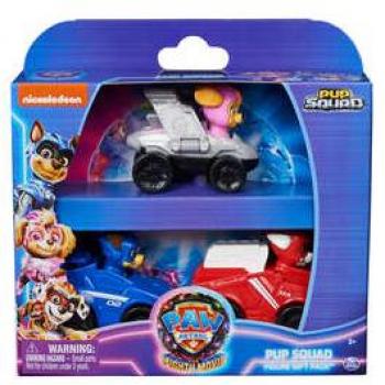 Spin Master PAW Patrol: Set Regalo Pup Squad con Auto di Chase, Skye e M