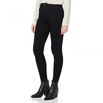 Jean Noisy May - Callie HW - Jean Noir Skinny - W28L30 à W34L34 - pour Femme - noir