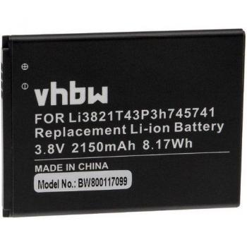 Batteria 2150 mAh 3.8 V VH BW per Smartphone ZTE