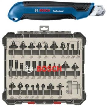 Frese Profi Bosch 30pezzi + Coltello