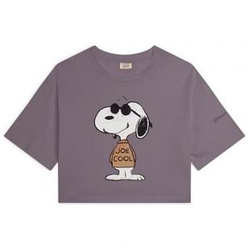 Snoopy Print Short T‑shirt