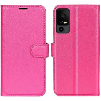 Cartera Protectoras de Cuero PU para TCL 40R 5G – Cubierta Antipolvo con Soporte y Billetera