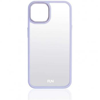 Peter Jäckel FUN CAMERA PROTECT COVER CLEAR Lilac für Apple iPhone 13 Pro (1 Stück, iPhone 13 Pro), Smartphone Schutzfolie