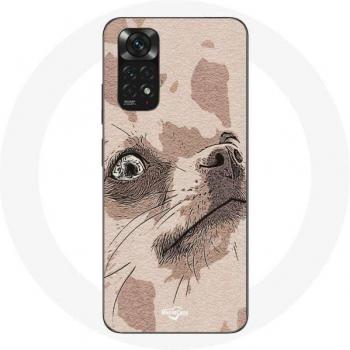 Estuche Resistente con Tema Chihuahua para Xiaomi Redmi Note 11 4G