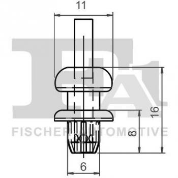 Protective Decorative Strip Clip