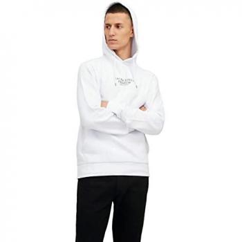Moletom Jack & Jones JPRBLUARCHIE Sweat Hood Branco Masculino