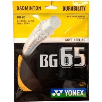 BG‑65 Orange Saiten – Yonex Badminton
