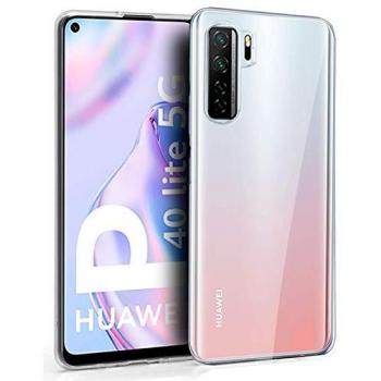 Funda Silicona Huawei P40 Lite 5G (transparente)
