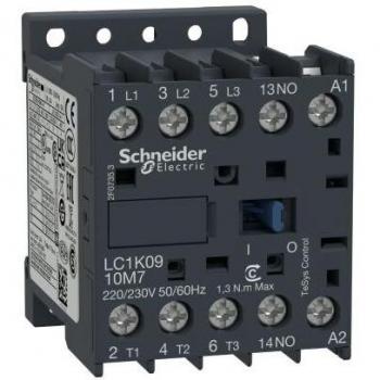 Relè Contattore Schneider Electric 3P 9A AC3 4 kW 1 NO 120 Vac