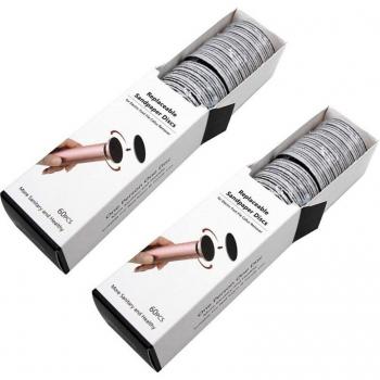 120 Pcs Replacement Sandpaper Discs for Foot File