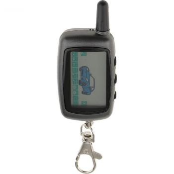 StarLine A9 Car Alarm System LCD Remote Keychain - Grey