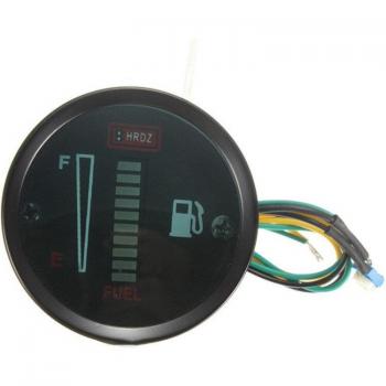 Jauge de carburant universelle 52mm LED numérique 12V