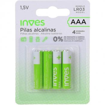 Inves Blister pilas AAA LR03 Inves