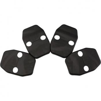 Carmilla 4Pcs Stainless Steel Door Lock Covers for Fiat 500X