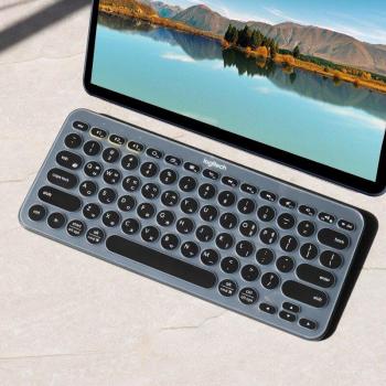 Soft Silicone Film Keyboard Cover for Logitech K380 Wireless Keyboard