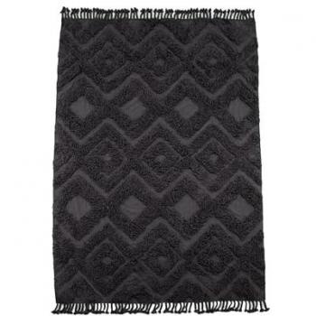 Ebuy24 Teppich Hilma 350x250cm dunkelgrau