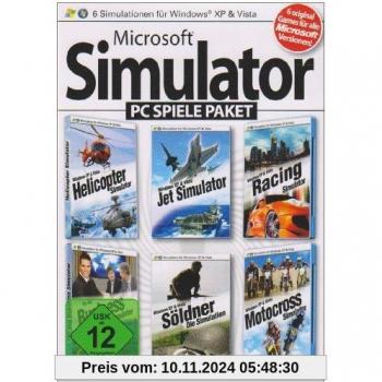Microsoft Gaming Simulators: Helikopter, Jet, Rennsport, Motocross, Wirtschaft & Söldner