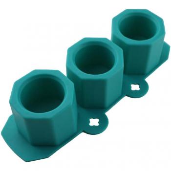 Mini pot de cactus en plâtre silicone