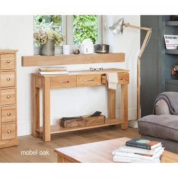 Oak Console Table