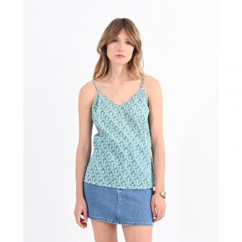 Top donna a spalla sottile con fantasia estampata Molly Bracken