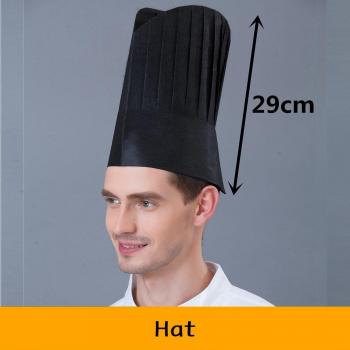 Disposables Kochkappen für Restaurant & Hotel – 20‑Stück-Pack – Vlies, Rundform