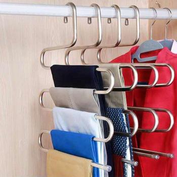Traceless Multi-Layer Trouser Hanger