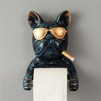 Resin Dog Style Toilet Paper Holder
