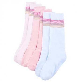 Calcetines Infantiles Rayados 5 Pares EU 23-26