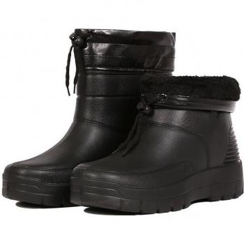 Chaussures de pluie EVA légères velours hommes femmes