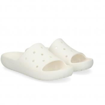 Tongs Crocs Classic Slide V2 Blanc