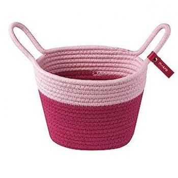 Cesta Patinete Infantil Micro Rosa