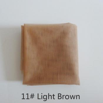 Swiss Lace Wig Material - Light Brown - 1 Yard