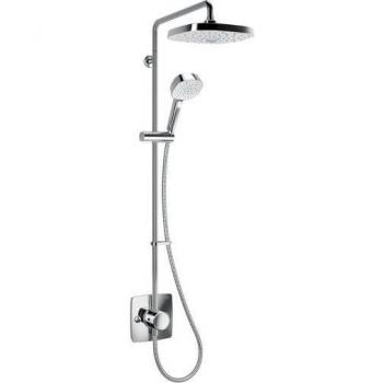 Mira Opero Dual Outlet Mixer Shower with HydroGlo Technology - Brushed Nickel