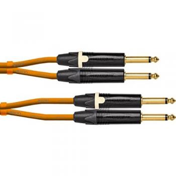 Cavo Audio Cordial CEON DJ Plug 0,6 m Arancione