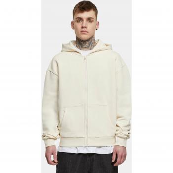 Felpa Urban Classics Con Zip Ultra Heavy Whitesand S