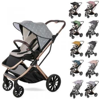 Lorelli Kinderwagenschirm Kinderwagen Sonnenschutz, Universal UV-Schutz Schutz vor Sonne Staub Wind