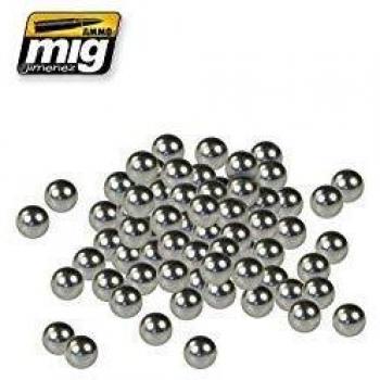 MIG 8003 70-80 Stainless 5mm Steel Balls for use as paint mixers