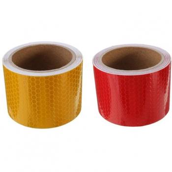 2pcs 5cm x 3m Caution Tape Reflector - Orange & Red