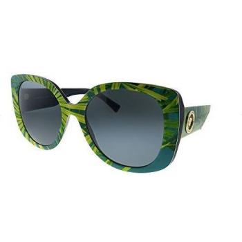 Versace Women’s 0VE4387 Dual-Tone Cat Eye Sunglasses – Green & Grey, 56mm Size, 140mm Lens Length