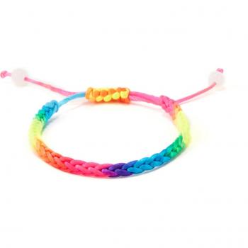 Regenbogen Charme Armband