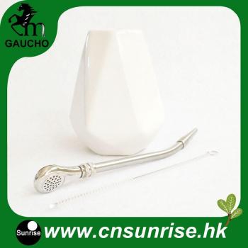 Tasses en céramique diamant pour Yerba Mate