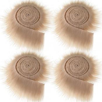 Fausse Fourrure Décorative 1,5 m – Ruban Artisanat