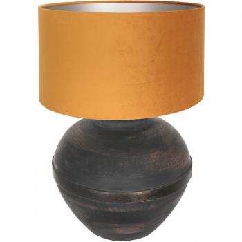 HomeLight Tischlampe Lyons, Edelstahl, gold/schwarz