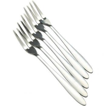 5pcs Stainless Steel Fruit Forks